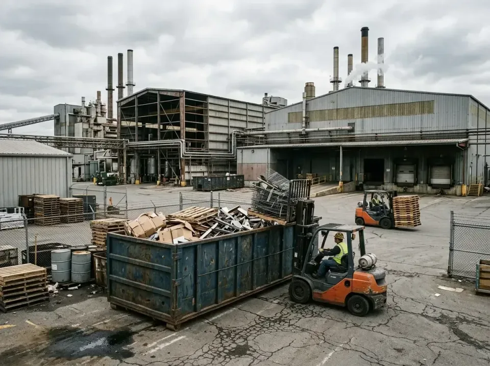 industrial-factory-scrap-conta-003 — frequently asked questions, Cheap Roll-off Dumpster Rentals in Bushnell, FL